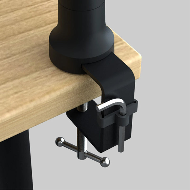ALOGY Extendable Recording Microphone Scissor Arm Stand with Microphone Clip Table Mounting Clamp Microphone Suspension Stand Twist Boom Arm Bracket With Lifting Rod for Podcast Live Streaming Gaming.
