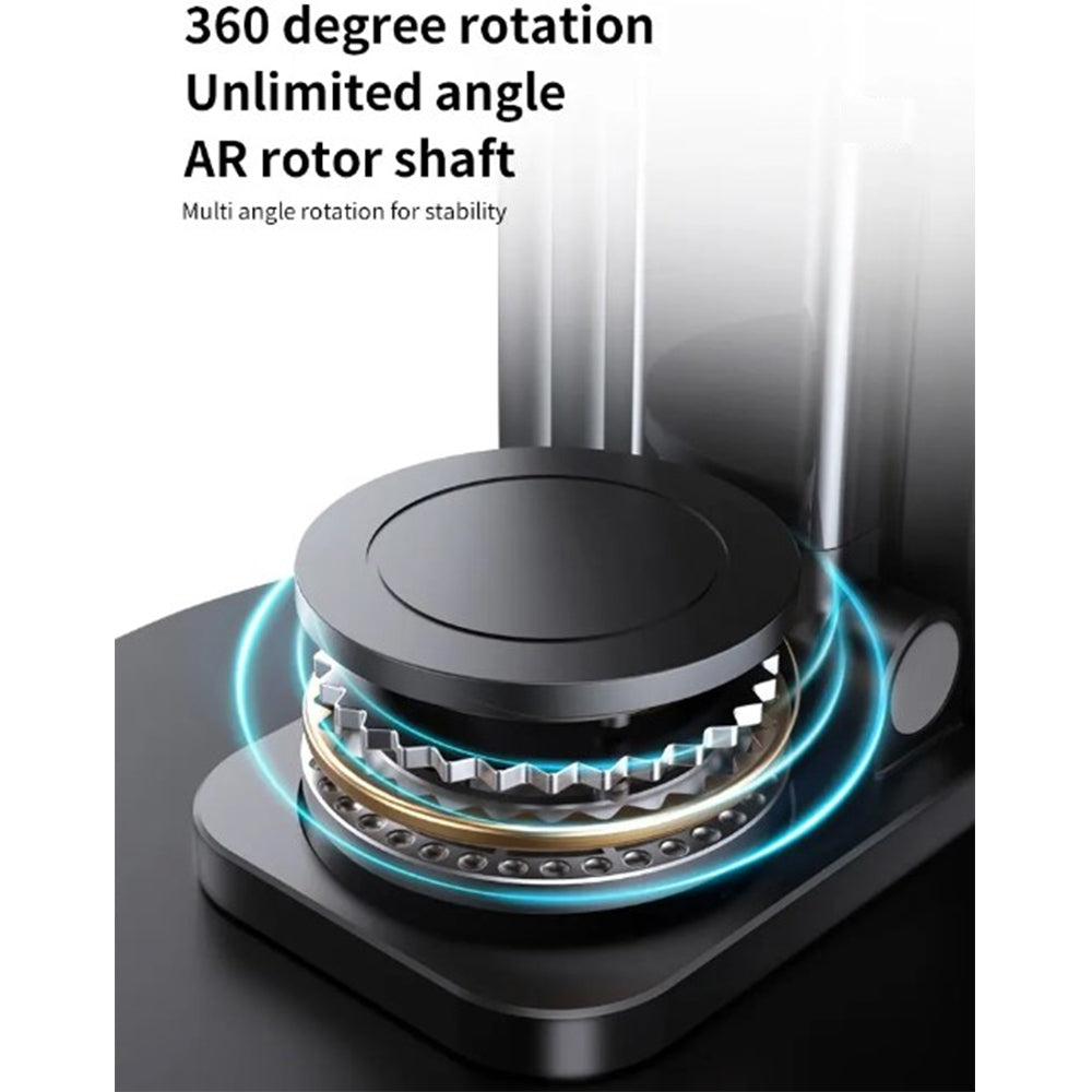 ALOGY Mobile Tablet Holder DP Stand 360 Rotatable base Desktop Telescopic Folding Stable Anti Fall Creative