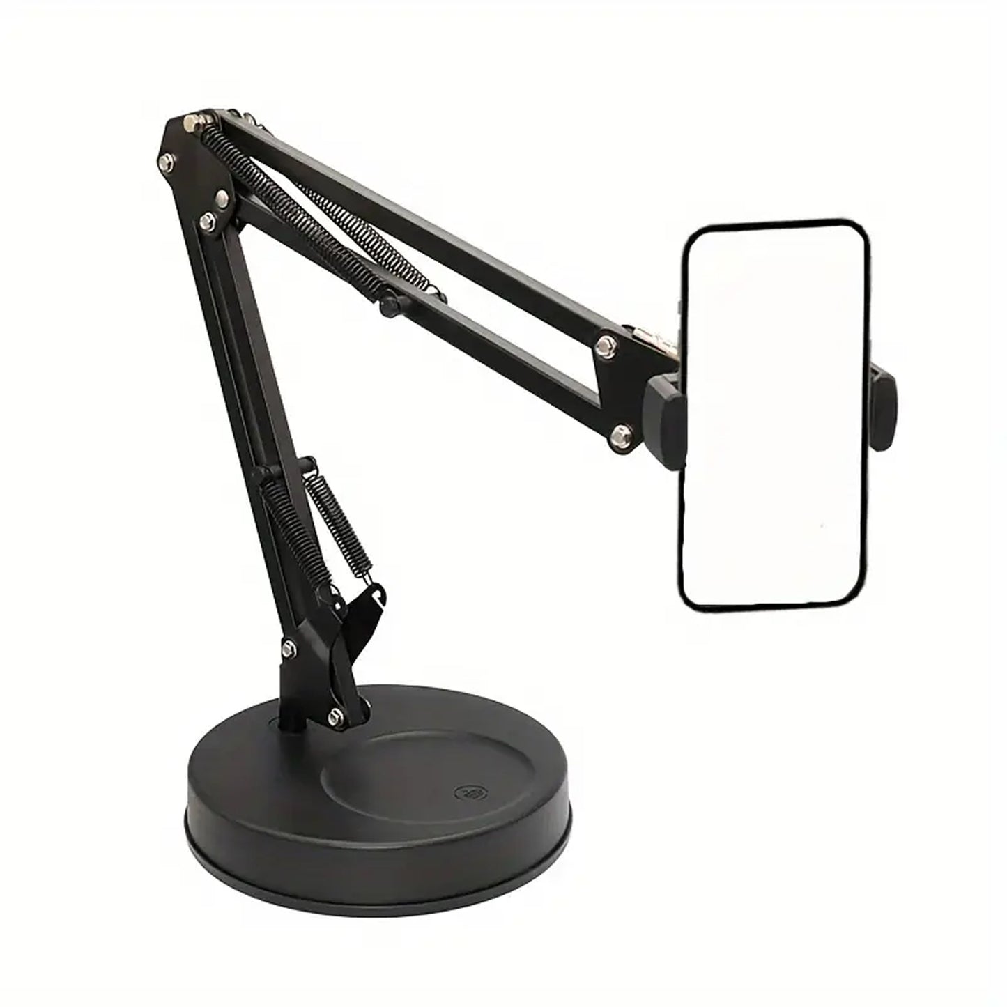Adjustable Desktop Mobile Stand - Flexible Arm for Hands-Free Viewing Good For Online Classes Streaming