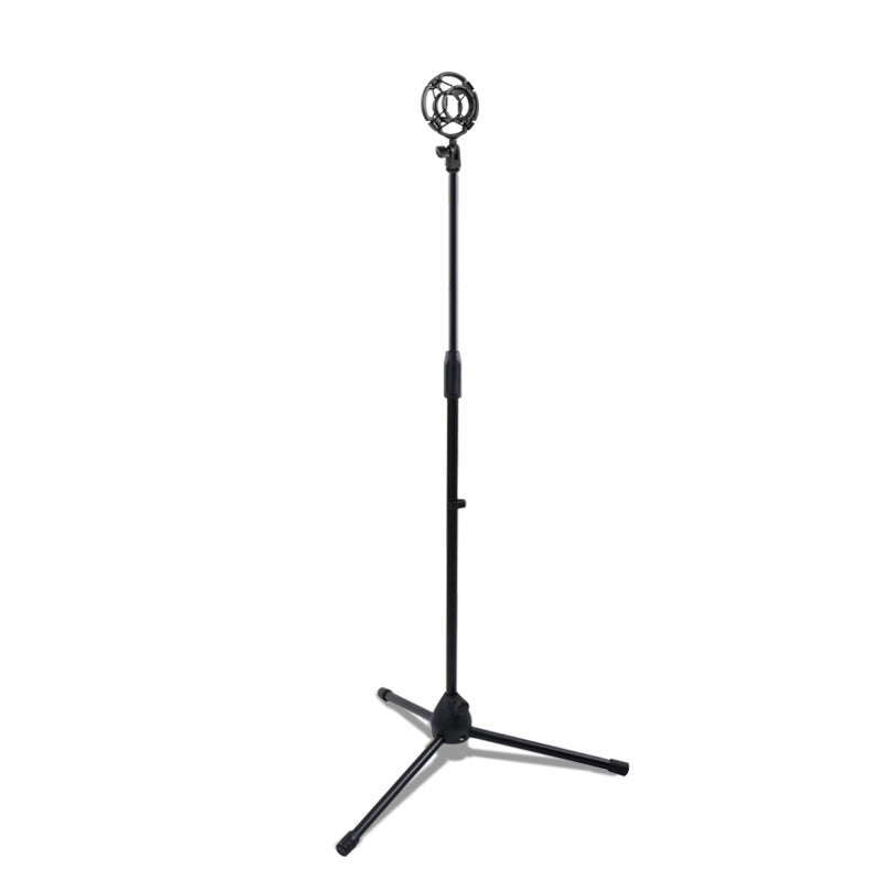 Alogy Microphone Stand Floor Stand for Microphones Live Stage Performance Universal Microphone Stand Microphone Tripod For Studio Stand Microphone Stand For Naat Majlis Masjid Studio Floor Base Adjustable Studio Floor Metal Stand For BM800 & Other Mics