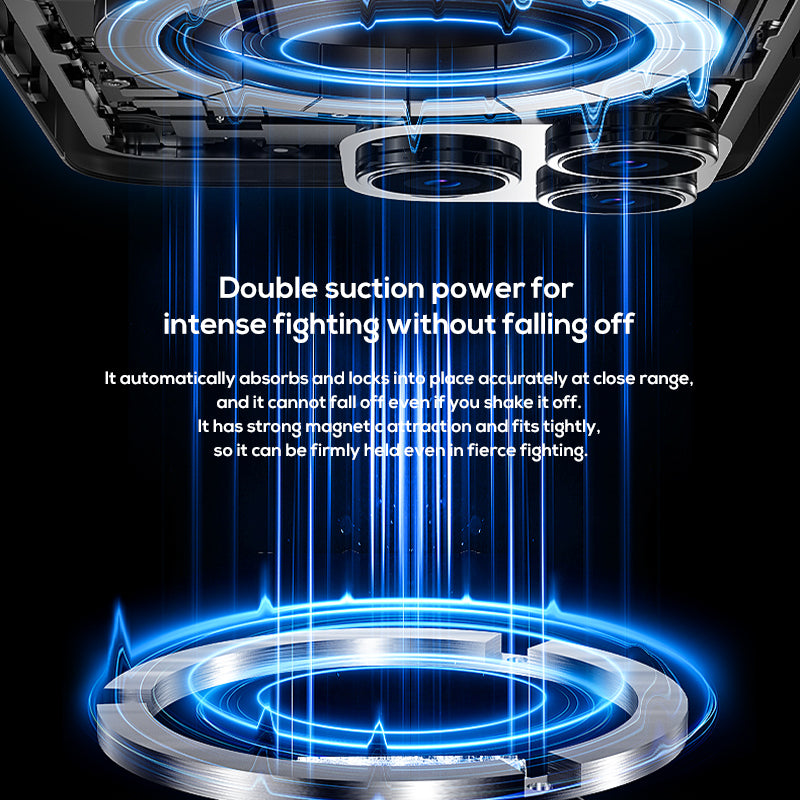 Memo CX10 RGB Pro Model With Digital Display Magnetic and Cllip Mobile Cooling Fan for Gaming Mobile Cooler Phone Radiator