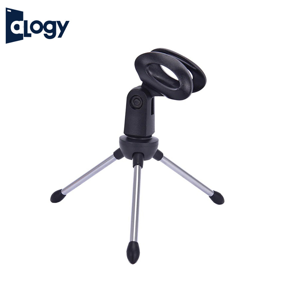 ALOGY Microphone Mic Stand Tripod For Desktop Supported For All Microphones