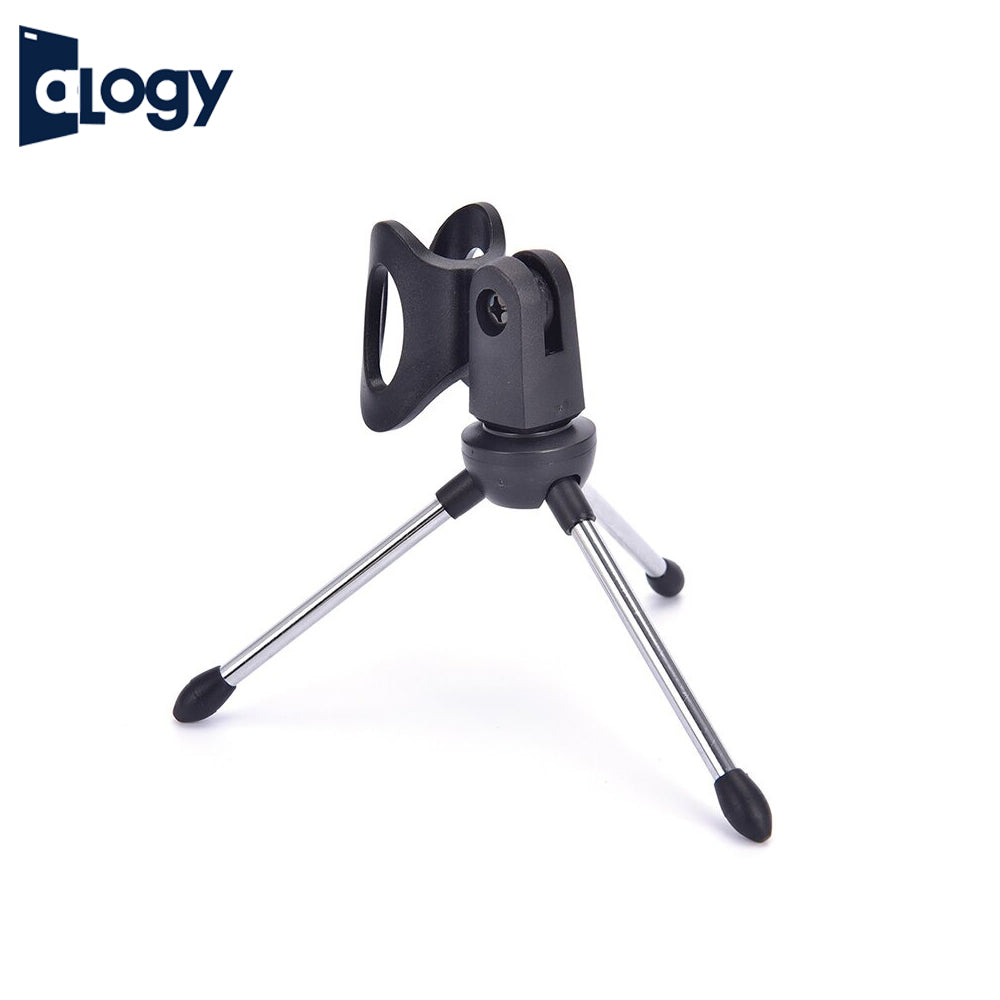 ALOGY Microphone Mic Stand Tripod For Desktop Supported For All Microphones