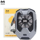 MEMO DLA8 Mobile Phone Radiator Phone Cooling Fan Case Cold Wind Handle Fan for PUBG Mobile Gaming Phone Cooler Phone Cooling Fan Case