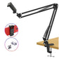 ALOGY Scissor Arm Stand Adjustable Foldable For Mobile With Adjustable Mobile Holder And Table Mounting Clamp