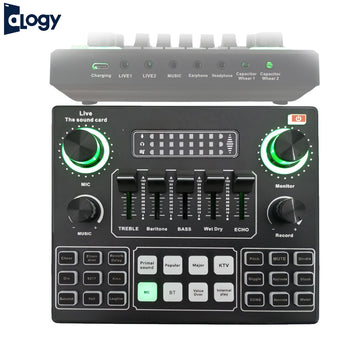 V9SJ Sound Card – Dual‑Mic Input