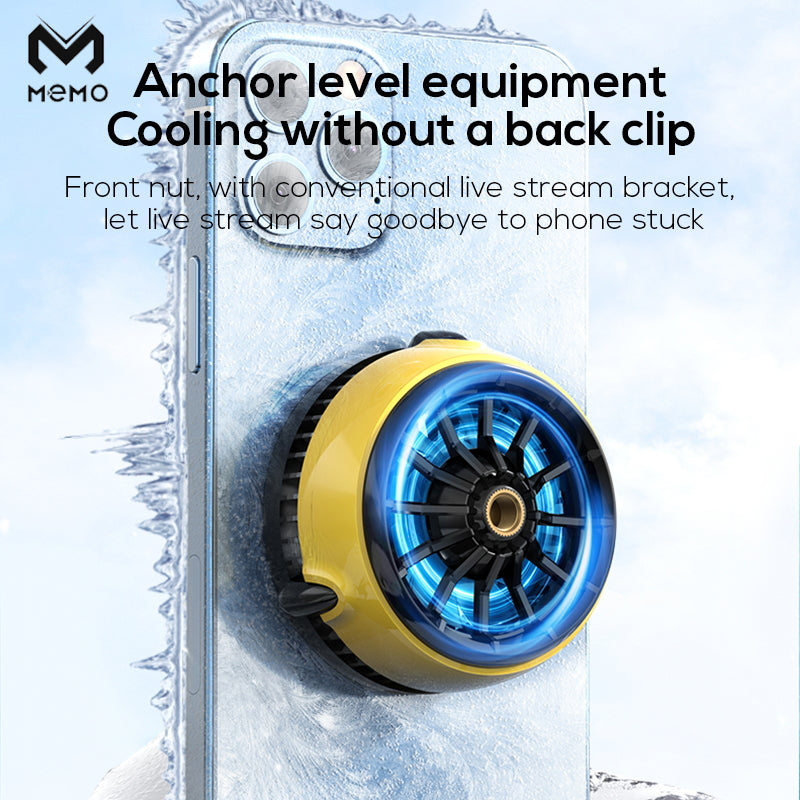 MEMO CX04 Magnetic Cooling Fan Phone Radiator Phone Cooling Fan Case C ...