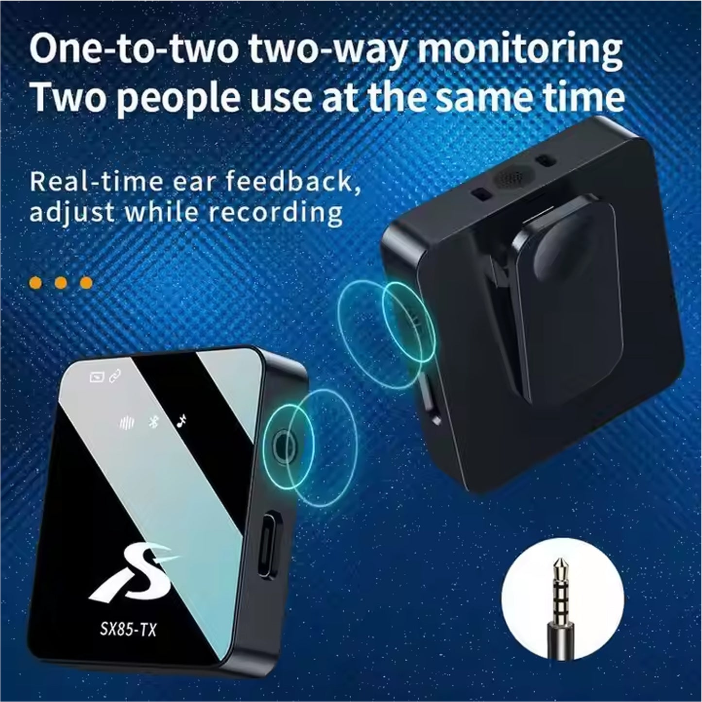 Wireless Microphone SX85 - Double