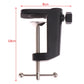 Alogy Table Clamp Scissor Arm stand Clamp Arm Stand Mount Desk Anti Slip Tools Hardware Metal Swing Arm Fixed Base Multi Purpose Table Clamp