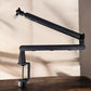 F10 Adjustable Boom Arm Microphone Stand – Heavy Duty Desk Clamp Mic Arm for Studio, Gaming & Podcast