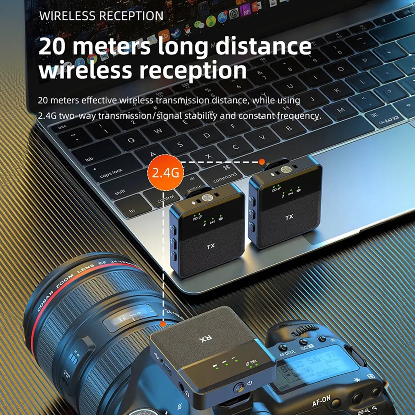 Wireless Microphone SX9 - Double