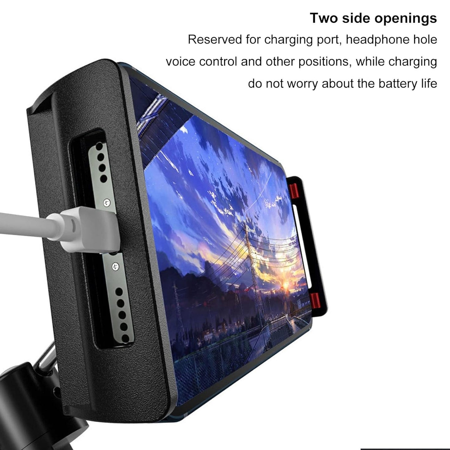 Extendable Scissor Arm Tablet / iPad Stand – Adjustable Table Mount for Recording & Streaming