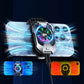 MEMO DLA8 Mobile Phone Radiator Phone Cooling Fan Case Cold Wind Handle Fan for PUBG Mobile Gaming Phone Cooler Phone Cooling Fan Case