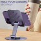 Desktop Metal Mobile Stand with 360° Rotating Base - Space Grey