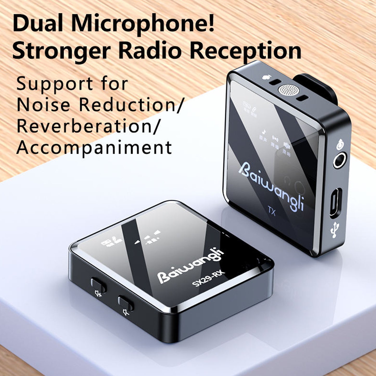 Wireless Microphone SX39 - Double
