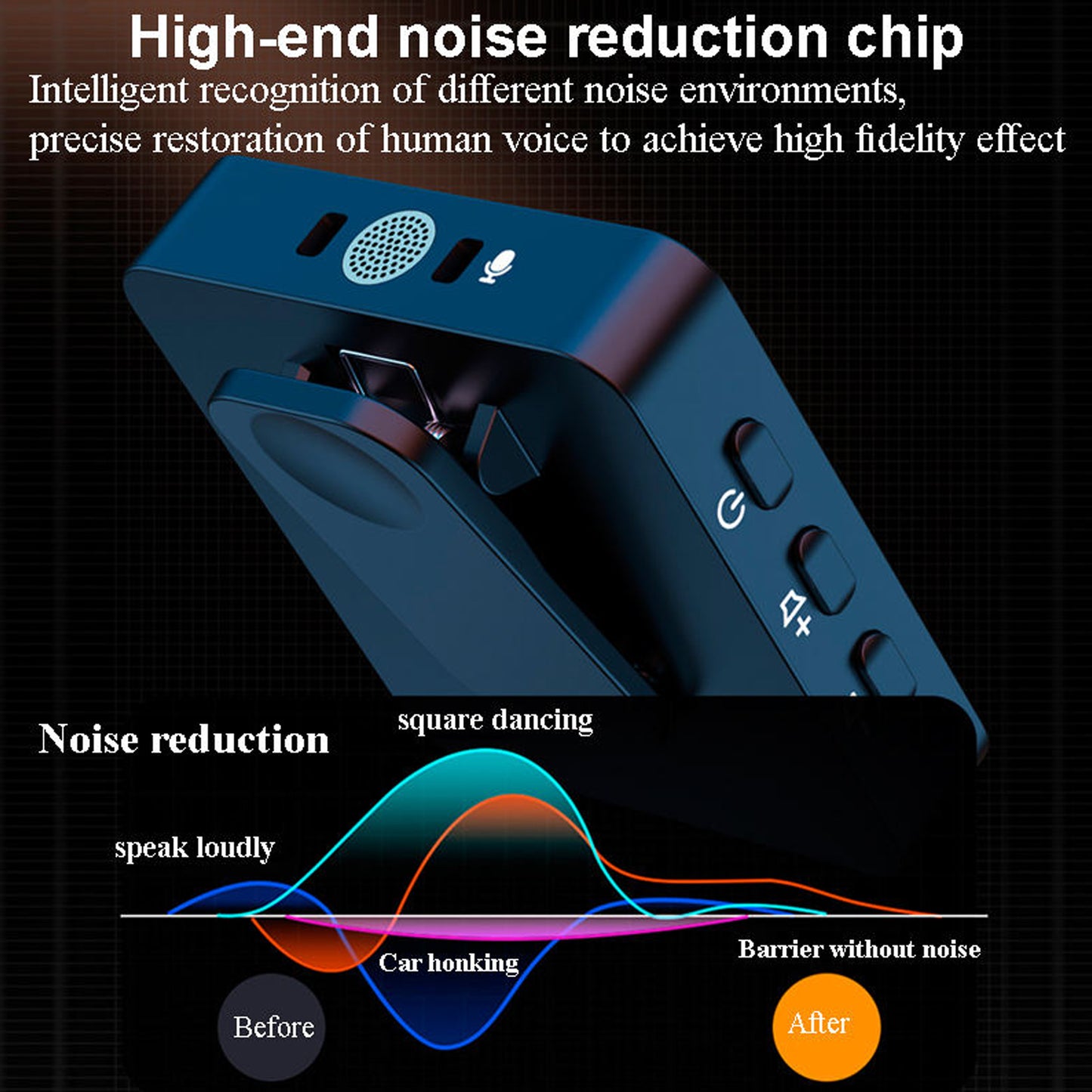 Wireless Microphone SX31 - Single - Type -C & iPhone