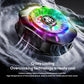 Memo CX10 RGB Pro Model With Digital Display Magnetic and Cllip Mobile Cooling Fan for Gaming Mobile Cooler Phone Radiator
