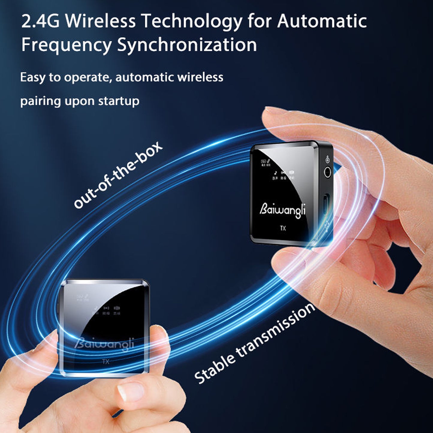 Wireless Microphone SX39 - Double