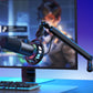 F10 Adjustable Boom Arm Microphone Stand – Heavy Duty Desk Clamp Mic Arm for Studio, Gaming & Podcast