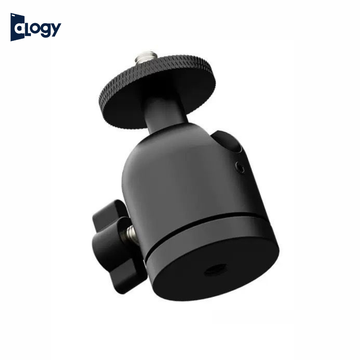 Big Ball Head Mount 360° Rotatable with 1/4 Screw & 3/8 Thread – Heavy Duty Camera & Mobile Holder Adapter