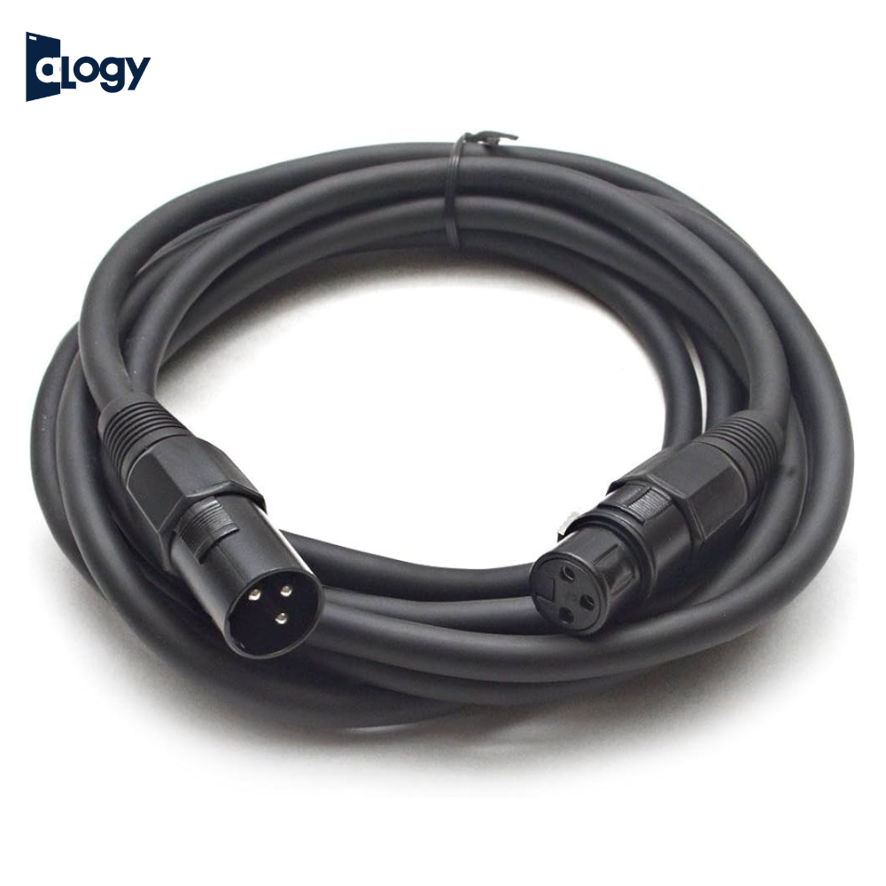 Premium XLR Male to Female Audio Cable 2 Meter / 5 Meter – Professional Microphone & Sound Cable
