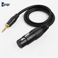 XLR Female to 3.5mm Audio Cable (2M / 5M) – Professional Microphone to AUX Cable