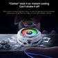 CX20 Mobile Phone Cooler | Fast Cooling Semiconductor Radiator | Silent Fan Cooling Pad for Gaming Smartphones