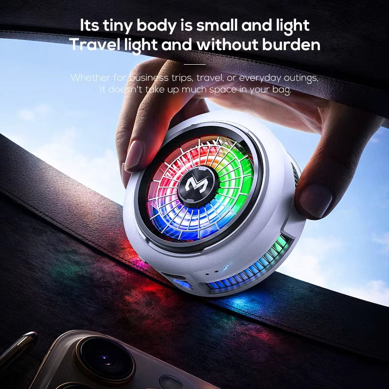 CX20 Mobile Phone Cooler | Fast Cooling Semiconductor Radiator | Silent Fan Cooling Pad for Gaming Smartphones