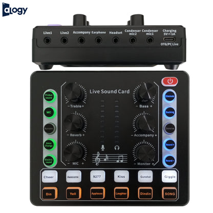 M8 Sound Card – Dual Mic Audio Interface