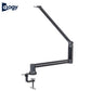 Professional Boom Arm Mic Stand – Five-Axis Adjustable with Lifting Rod & Table Clamp