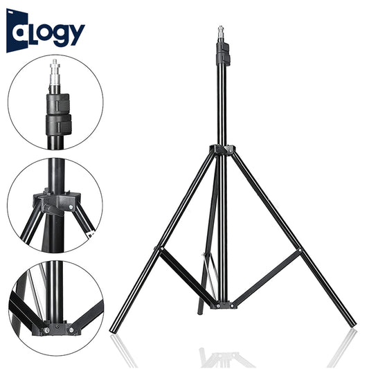ALOGY 2.1M/7ft Tripod Stand for Photo Video Studio Lighting Kit Support Portrait Shooting Product Photography videography