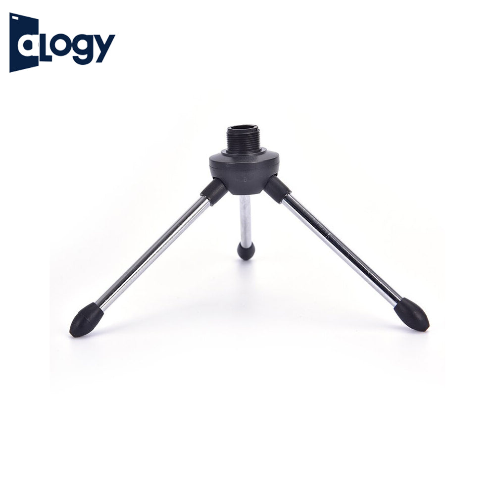 ALOGY Microphone Mic Stand Tripod For Desktop Supported For All Microphones
